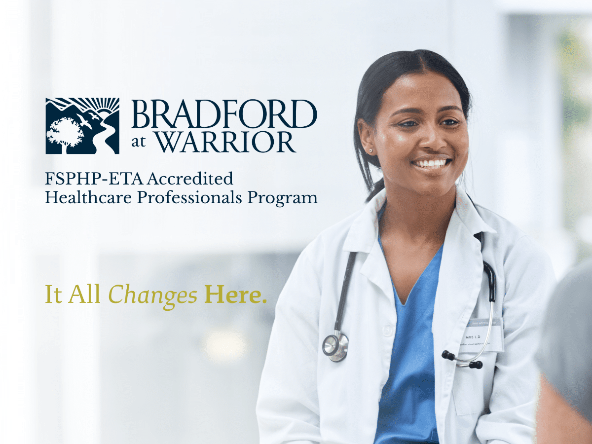 Bradford at Warrior earns prestigious FSPHP-ETA accreditation—one of only four nationwide—recognizing excellence in healthcare professional evaluation and treatment.